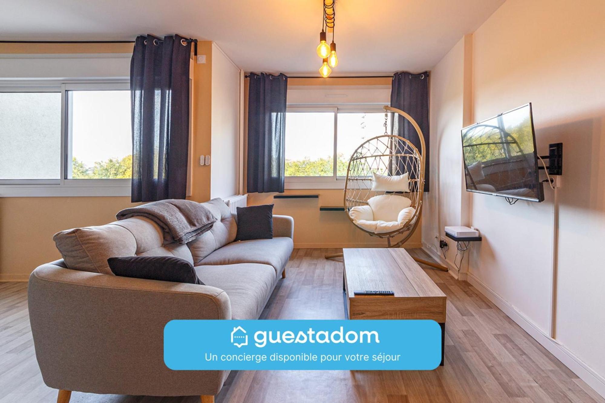 Apartmán L'Oriole Wifi Parking Angers Exteriér fotografie